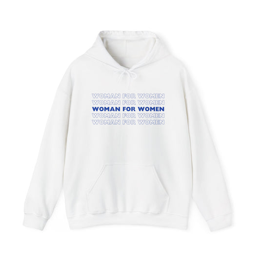 Woman for Women Hooded Sweatshirt