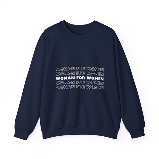 Woman for Women Crewneck Sweatshirt